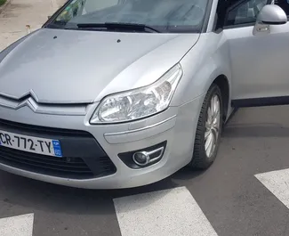 Front view of a rental Citroen C4 in Bar, Montenegro ✓ Car #1345. ✓ Automatic TM ✓ 42 reviews.