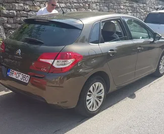 Front view of a rental Citroen C4 in Bar, Montenegro ✓ Car #539. ✓ Automatic TM ✓ 22 reviews.