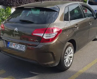 Citroen C4 rental. Economy, Comfort Car for Renting in Montenegro ✓ Without Deposit ✓ TPL, CDW, SCDW, Passengers, Theft, Abroad insurance options.