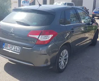 Citroen C4 rental. Economy, Comfort Car for Renting in Montenegro ✓ Without Deposit ✓ TPL, CDW, SCDW, Passengers, Theft, Abroad insurance options.