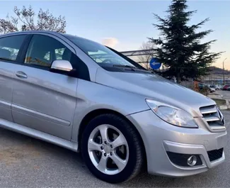 Mercedes-Benz B-Class rental. Comfort, Premium Car for Renting in Bulgaria ✓ Deposit of 100 EUR ✓ TPL, CDW, SCDW, FDW, Theft, Abroad, Young, No Deposit insurance options.