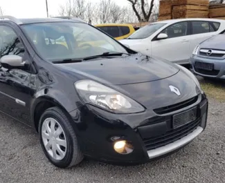 Front view of a rental Renault Clio Grandtour in Burgas, Bulgaria ✓ Car #1651. ✓ Automatic TM ✓ 0 reviews.