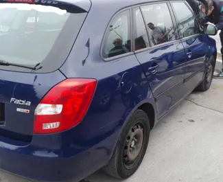 Skoda Fabia Combi 2012 car hire in Bulgaria, featuring ✓ Petrol fuel and 90 horsepower ➤ Starting from 13 EUR per day.