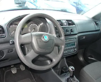 Skoda Fabia Combi 2014 car hire in Bulgaria, featuring ✓ Petrol fuel and 90 horsepower ➤ Starting from 13 EUR per day.