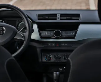 Skoda Fabia rental. Economy Car for Renting in Montenegro ✓ Without Deposit ✓ TPL, CDW, SCDW, Theft, Abroad insurance options.