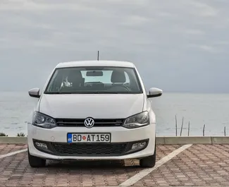 Volkswagen Polo 2014 car hire in Montenegro, featuring ✓ Petrol fuel and 100 horsepower ➤ Starting from 21 EUR per day.