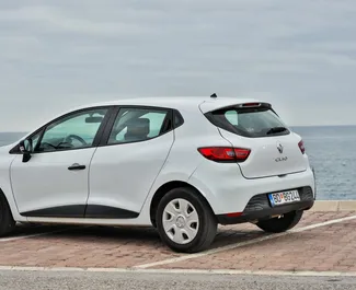 Renault Clio 4 2015 car hire in Montenegro, featuring ✓ Diesel fuel and 80 horsepower ➤ Starting from 21 EUR per day.