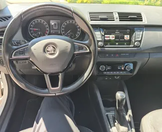 Diesel 1.4L engine of Skoda Fabia Combi 2018 for rental in Bar.