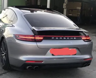 Hybrid 3.0L engine of Porsche Panamera 2019 for rental in Bar.