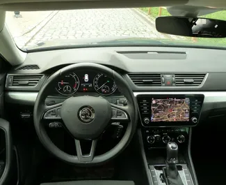 Skoda Superb Combi rental. Comfort, Premium Car for Renting in Czechia ✓ Deposit of 600 EUR ✓ TPL, CDW, FDW, Theft, Abroad, Young insurance options.