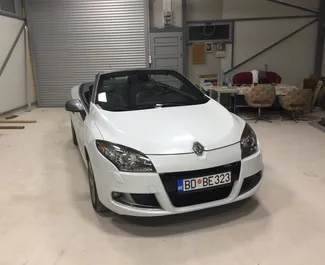 Renault Megane Cabrio 2012 car hire in Montenegro, featuring ✓ Diesel fuel and 120 horsepower ➤ Starting from 43 EUR per day.