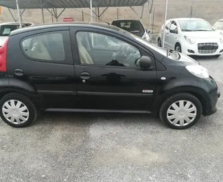 Peugeot 107 2012 car hire in Bulgaria, featuring ✓ Petrol fuel and 68 horsepower ➤ Starting from 25 EUR per day.