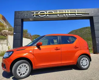 Frontansicht eines Mietwagens Suzuki Ignis in Budva, Montenegro ✓ Auto Nr.4140. ✓ Schaltgetriebe TM ✓ 3 Bewertungen.