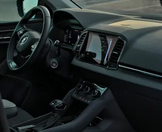 Skoda Karoq 2022 car hire in Montenegro, featuring ✓ Diesel fuel and 150 horsepower ➤ Starting from 48 EUR per day.