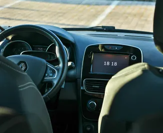 Renault Clio 4 rental. Economy Car for Renting in Montenegro ✓ Without Deposit ✓ TPL, CDW, SCDW, Theft, Abroad insurance options.