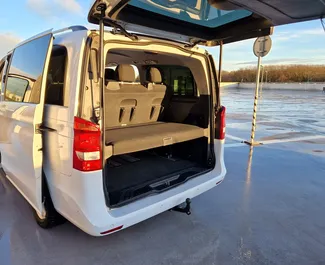 Mercedes-Benz V-Class L rental. Premium, Luxury, Minivan Car for Renting in Czechia ✓ Deposit of 900 EUR ✓ TPL, CDW, Abroad insurance options.