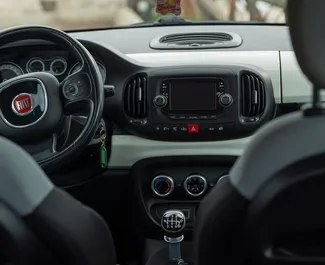 Fiat 500l rental. Economy, Comfort, Minivan Car for Renting in Montenegro ✓ Without Deposit ✓ TPL, CDW, SCDW, Theft, Abroad insurance options.
