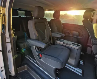 Mercedes-Benz V-Class L 2018 car hire in Czechia, featuring ✓ Diesel fuel and 190 horsepower ➤ Starting from 110 EUR per day.