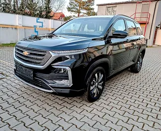 Chevrolet Captiva 2022 car hire in Czechia, featuring ✓ Petrol fuel and 144 horsepower ➤ Starting from 84 EUR per day.