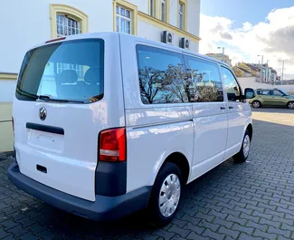 Volkswagen Transporter 2016 car hire in Czechia, featuring ✓ Diesel fuel and 110 horsepower ➤ Starting from 84 EUR per day.