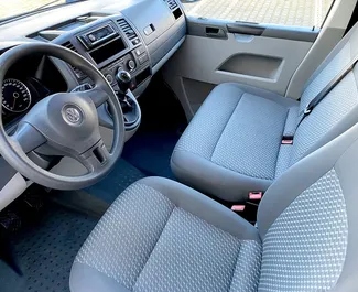 Volkswagen Transporter rental. Economy, Comfort, Minivan Car for Renting in Czechia ✓ Deposit of 500 EUR ✓ TPL, CDW, SCDW, Theft, Abroad, No Deposit insurance options.