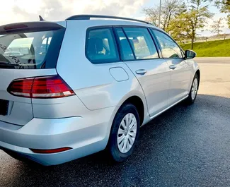Volkswagen Golf Variant 2018 car hire in Czechia, featuring ✓ Diesel fuel and 116 horsepower ➤ Starting from 44 EUR per day.