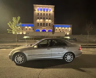 Mercedes-Benz C-Class 2006 car hire in Albania, featuring ✓ Petrol fuel and 143 horsepower ➤ Starting from 22 EUR per day.
