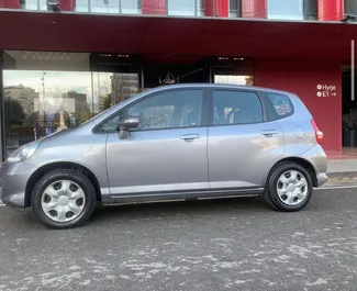 Car Hire Honda Jazz #10093 Automatic at Tirana airport, equipped with 1.4L engine ➤ From Kristi in Albania.