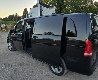 Mercedes-Benz Vito 2018 car hire in Montenegro, featuring ✓ Diesel fuel and 163 horsepower ➤ Starting from 61 EUR per day.