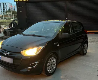 Car Hire Hyundai i20 #10900 Manual at Tirana airport, equipped with 1.3L engine ➤ From Kristi in Albania.