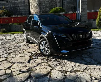 Vooraanzicht van een huurauto Peugeot 3008 in Budva, Montenegro ✓ Auto #11124. ✓ Transmissie Automatisch TM ✓ 1 beoordelingen.
