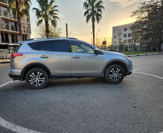 Toyota RAV4 2019 auto rentimine Gruusias, sisaldab ✓ Bensiin kütust ja 180 hobujõudu ➤ Alates 110 GEL päevas.
