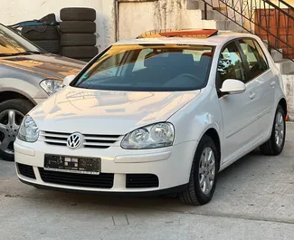 Wypożyczalnia Volkswagen Golf 5 na lotnisku w Tiranie, Albania ✓ Nr 11153. ✓ Skrzynia Automatyczna ✓ Opinii: 0.