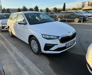 Орендуйте Skoda Scala 2024 в Албанії. Паливо: Бензин. Потужність:  к.с. ➤ Вартість від 36 EUR за добу.