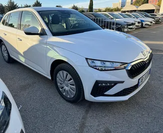 Орендуйте Skoda Scala 2024 в Албанії. Паливо: Бензин. Потужність:  к.с. ➤ Вартість від 36 EUR за добу.