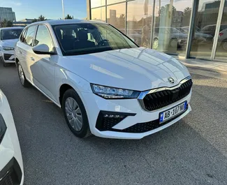 Car Hire Skoda Scala #11523 Manual at Tirana airport, equipped with 1.0L engine ➤ From Leonard in Albania.
