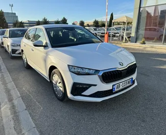 Прокат машини Skoda Scala #11519 (Механіка) в аеропорту Тирани, з двигуном 1,0л. Бензин ➤ Безпосередньо від Leonard в Албанії.