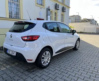 Front view of a rental Renault Clio 5 in Prague, Czechia ✓ Car #395. ✓ Manual TM ✓ 1 reviews.