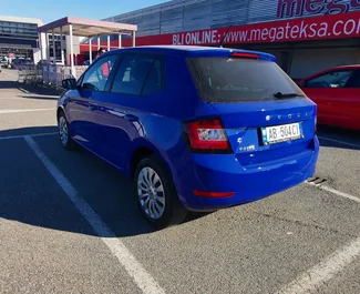 Прокат машини Skoda Fabia #11489 (Механіка) в аеропорту Тирани, з двигуном 1,0л. Бензин ➤ Безпосередньо від Leonard в Албанії.