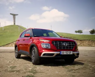 Nomas automašīnas priekšskats Hyundai Venue Tbilisi, Gruzija ✓ Automašīna #11684. ✓ Pārnesumu kārba Automātiskais TM ✓ Atsauksmes 0.