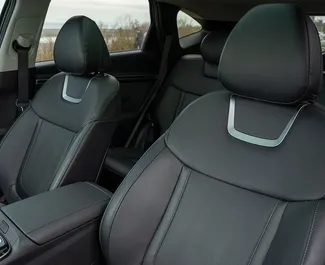Hyundai Tucson 2022 automašīnas noma Gruzijā, iezīmes ✓ Benzīns degviela un 187 zirgspēki ➤ Sākot no 123 GEL dienā.