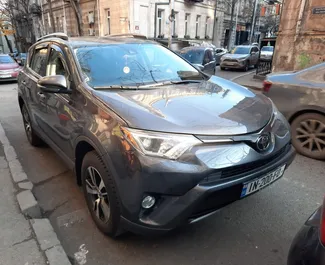 Vermietung Toyota RAV4. Komfort, SUV, Crossover Fahrzeug zur Miete in Georgien ✓ Kaution Einzahlung von 900 GEL ✓ Versicherungsoptionen KFZ-HV, TKV, VKV Komplett, Insassen, Diebstahlschutz.