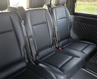Vermietung Mercedes-Benz Vito. Komfort, Premium, Minivan Fahrzeug zur Miete in Georgien ✓ Kaution Einzahlung von 1500 GEL ✓ Versicherungsoptionen KFZ-HV, TKV, VKV Komplett, Insassen, Diebstahlschutz.