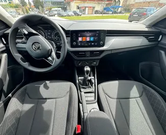 Орендуйте Skoda Scala 2024 в Албанії. Паливо: Бензин. Потужність:  к.с. ➤ Вартість від 36 EUR за добу.