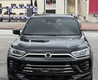 Wynajem samochodu SsangYong Korando Turismo nr 12328 (Automatyczna) w Tiranie, z silnikiem 1,5l. Benzyna ➤ Bezpośrednio od Amarildo w Albanii.