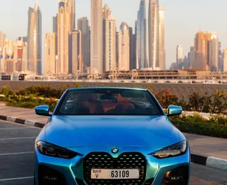 Vermietung BMW 430i Cabrio. Premium, Luxus, Cabrio Fahrzeug zur Miete in VAE ✓ Kaution Einzahlung von 1500 AED ✓ Versicherungsoptionen KFZ-HV, TKV.
