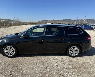 Peugeot 308 SW nuoma. Komfortiškas automobilis nuomai Albanijoje ✓ Depozitas 100 EUR ✓ Draudimo pasirinkimai: TPL, FDW, Vagystė, Užsienyje.
