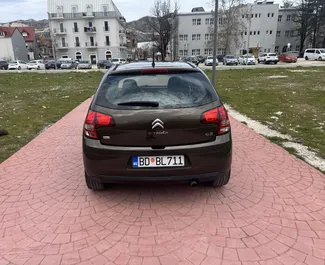 Citroen C3 rental. Economy, Comfort Car for Renting in Montenegro ✓ Without Deposit ✓ TPL, CDW, Passengers, Theft, Abroad insurance options.