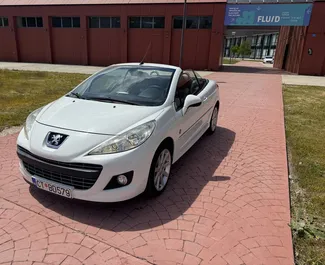 Peugeot 207cc rental. Comfort, Cabrio Car for Renting in Montenegro ✓ Without Deposit ✓ TPL, CDW, Passengers, Theft, Abroad insurance options.