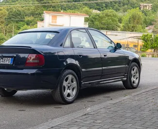 Audi A4 2001 car hire in Albania, featuring ✓ Diesel fuel and 140 horsepower ➤ Starting from 13 EUR per day.